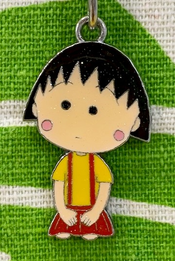【震撼精品百貨】CHIBI MARUKO CHAN_櫻桃小丸子~吊飾-坐*55555