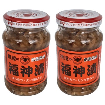 桃屋 福神漬罐 蜂蜜蘋果醋  145g  2罐