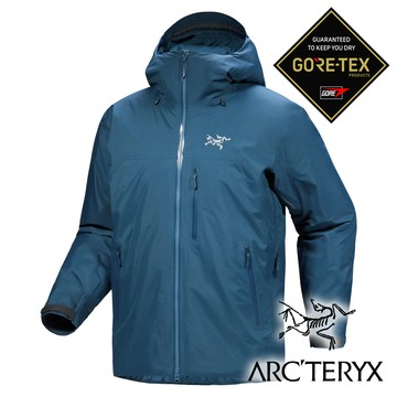 【Arc'teryx 始祖鳥】男Beta單件式GTX保暖化纖外套『夜色藍』X010510 戶外 露營 登山 健行 休閒 時尚 出國 旅遊 保暖 化纖外套