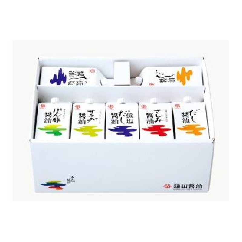 鎌田醤油 五色醤油【10ヶ入】 | LINEショッピング