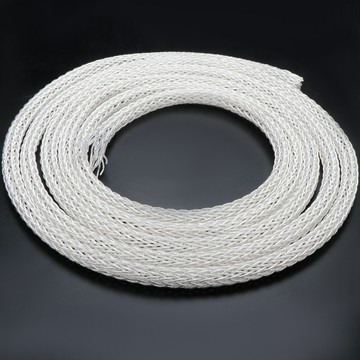 音頻線 音源線 喇叭線 OCC單晶銀24股編織線 12AG 發燒主音箱線音頻線喇叭線連接散線