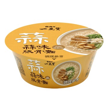 [家速配]一度贊蒜味豚骨麵(碗)