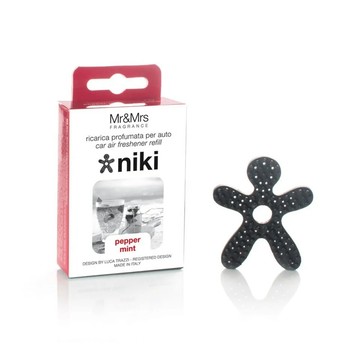 【Mr&Mrs Fragrance】REFILL NIKI - PEPPER MINT 車用香氛 - 胡椒薄荷 (果賣)