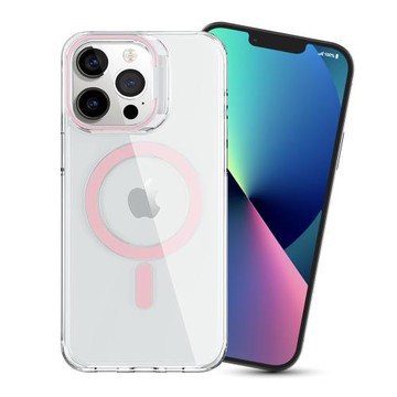 CITY BOSS for iPhone 13 Pro 6.1 磁吸全透明軍規保護殼