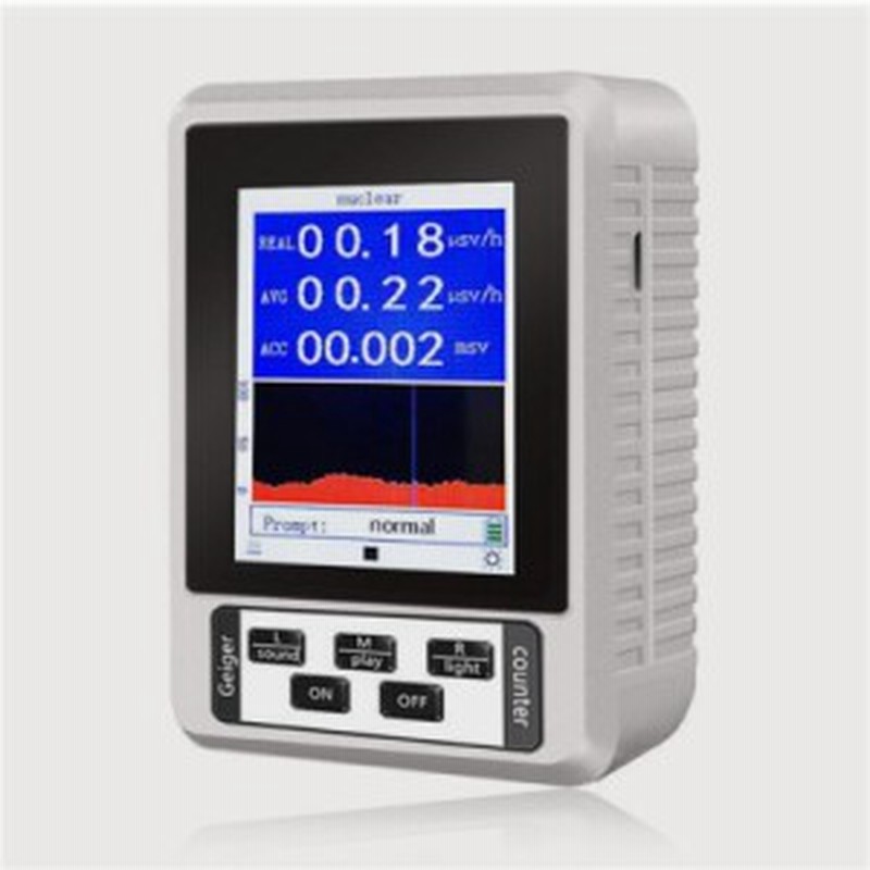 放射線測定器 ガイガー カウンター LCD 表示リアルタイム監視