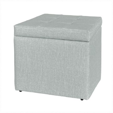 AS DESIGN雅司家具-田村霧灰耐磨沙發收納椅-45×38×43cm