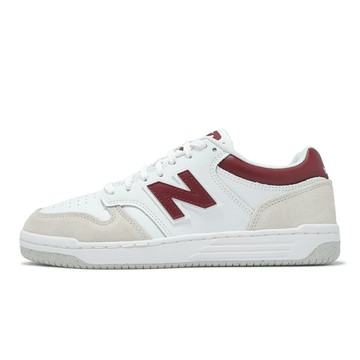 New Balance NB 休閒鞋 BB480 男鞋 女鞋 白 酒紅 復古 經典 NB BB480LIR-D