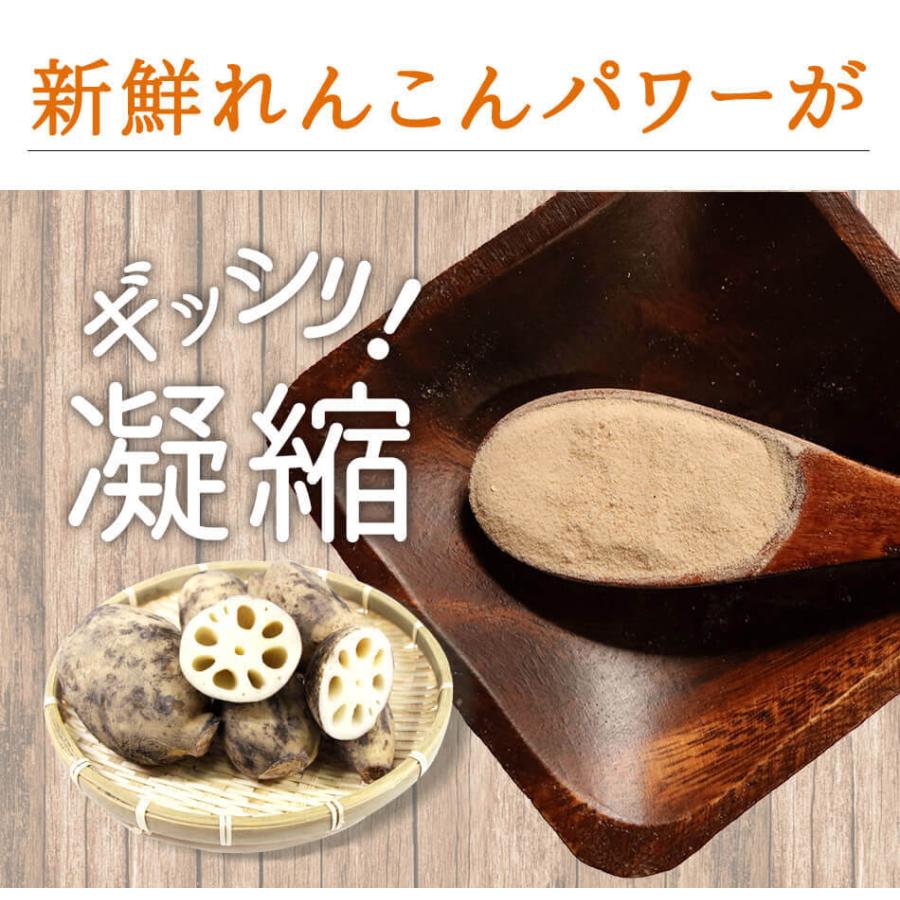 遠赤外線乾燥れんこん粉末 1kg 無添加 無着色