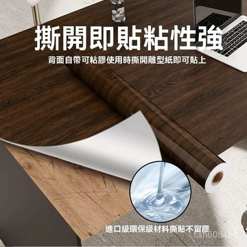❄️好物精選丨特厚木紋廚房防油貼紙防火耐高溫防水自粘竈臺臺麵保護墊專用貼膜 SEIM