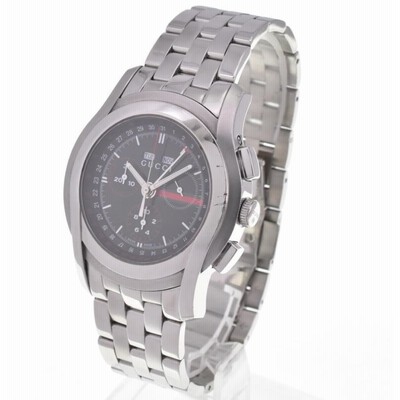 GUCCI YA055206 5500 Chronograph クロノグラフ △ 【GUCCI】グッチ 5500 CHRONO YA055206 トリプルカレンダー