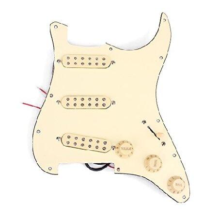 Prewired Loaded HHH Electric Guitar Pickguard W  Dual Coil Pickups