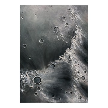 御畫房 當代國家級展覽畫家 抽象系列手繪油畫70×100cm(DB-026)