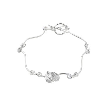 [B&R設計款/純銀] 自由段落手鍊 / 銀色 / Free Phrase Bracelet