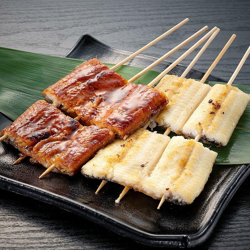 蒲焼と白焼き 紅白セット 蒲焼き(120g〜140g)＆白焼き(100g〜120g) 食べきり 国産 鰻 鰻ギフト  ギフト