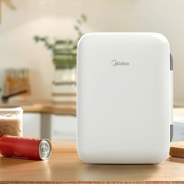 美的冰箱DC-10M單門冷藏小冰箱租房宿舍迷你小冰箱母乳冷藏箱【宜家良品百貨】