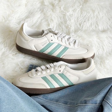 ADIDAS SAMBA OG W 湖水綠 焦糖底 女鞋 休閒鞋 IH2752