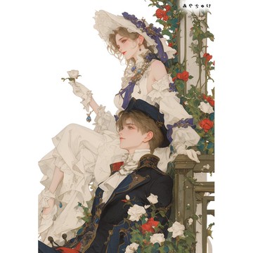 【2 月新款 3】07-113-0099 人物貼紙 兩人 奇幻風格