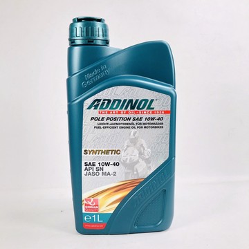 [機油倉庫]附發票ADDINOL POLE POSITION 4T 10W-40 10W40合成機油 機車