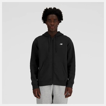 New Balance 男 棉質連帽外套 MJ41501BK-F