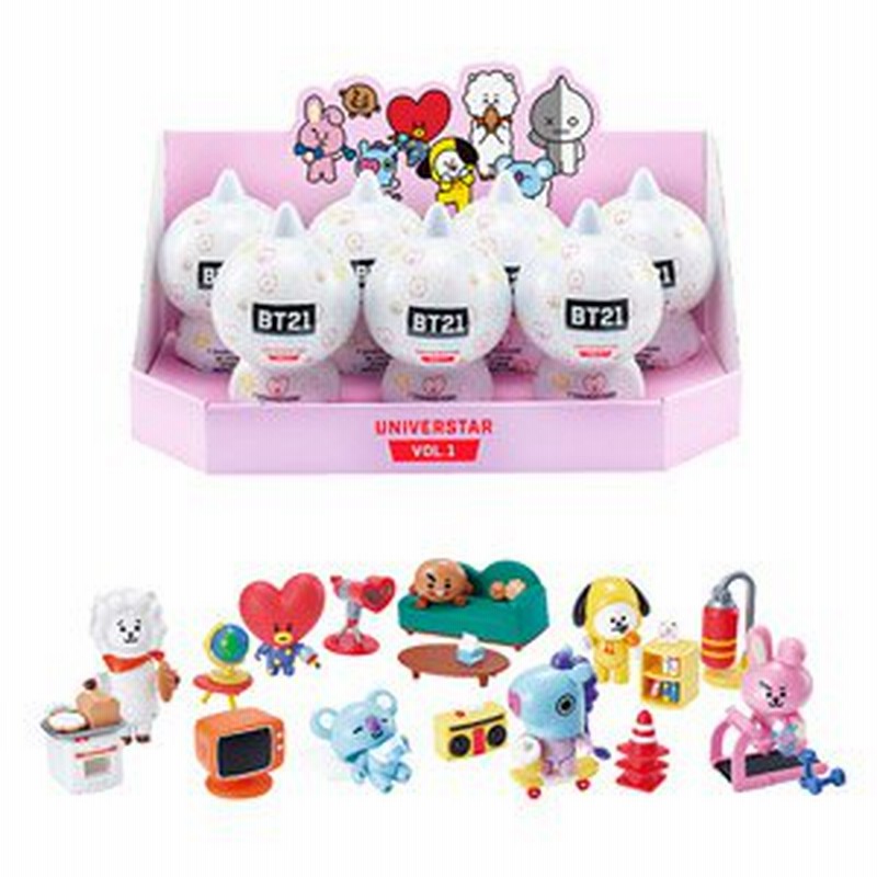 キャラクターグッズ 防弾少年団 Bts Bt21 コレクタブル フィギュア ブラインドパック Vol 1 Bt2121 通販 Lineポイント最大1 0 Get Lineショッピング