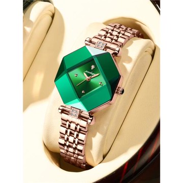 女士手表高級感瑞士品牌新款超薄奢華時尚鋼帶防水女款石英表