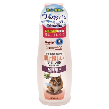Petio 派地奧 貓用親膚氨基酸混合洗澡精 350ml  1瓶