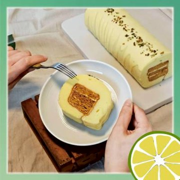 【巴特里】青檸起酥拿破崙蛋糕捲-廠商直送