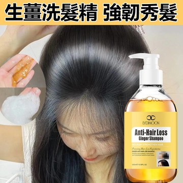 生薑洗髮精 何首烏洗髮精 側柏葉 生薑洗髮露 強健秀髮 滋養頭皮 300ML 控油抗屑洗髮精 潤髮滋養秀髮