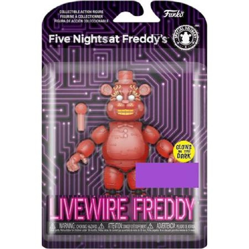 特別価格ファンコ Five Nights at Freddy's Livewire Freddy アクションフィギュア ぬいぐるみ  (リヴワイア・フレディ)並行輸入 | LINEブランドカタログ