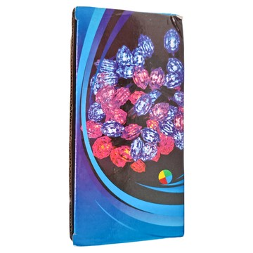 100燈10米珍珠燈USB款透明線-七彩  1組