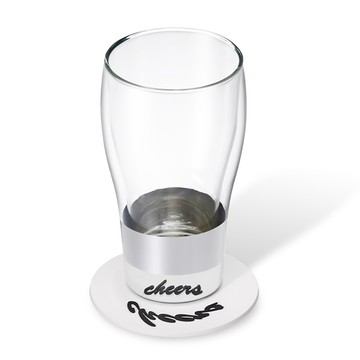 PO: 丹麥玻璃倒影杯400ml (乾杯)