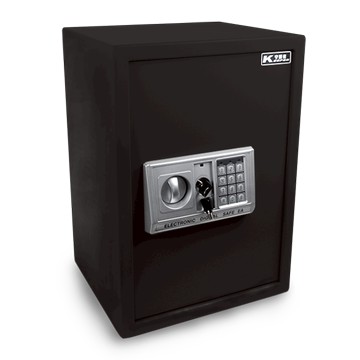 KEEPER SAFE BOX 守護者保險箱 密碼保險箱 防盜三門栓/雙層大空間 50EA 500 x 350 x 300mm  黑色