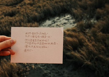 荒涼手記。我在見你的路上 文字明信片 青青的島