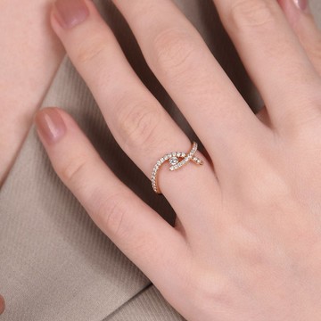 Oser Collection 18K鑽石戒指