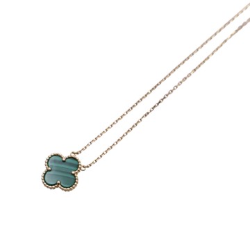 Van Cleef & Arpels 梵克雅寶 18K黃金 孔雀石 Vintage Alhambra 項鍊 VCARO9VA00 【二手名牌BRAND OFF】