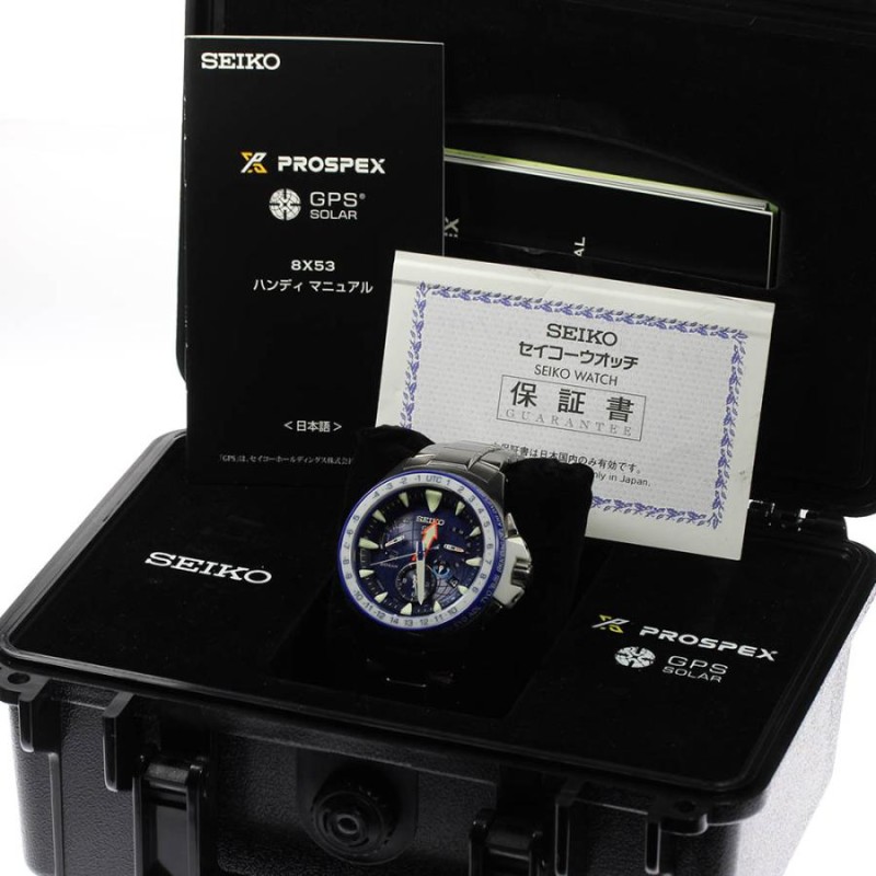 ☆内箱・保証書付き【SEIKO】セイコー プロスペックス オーシャンクルーザー 白石康次郎モデル 8X53-0AK0-2/SBED001 ソーラー電波  メンズ | LINEブランドカタログ