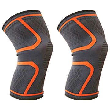 AOLIKES 奧力克斯 彈力護膝 尼龍 高彈力乳膠絲 氨綸 矽膠  XL  2個