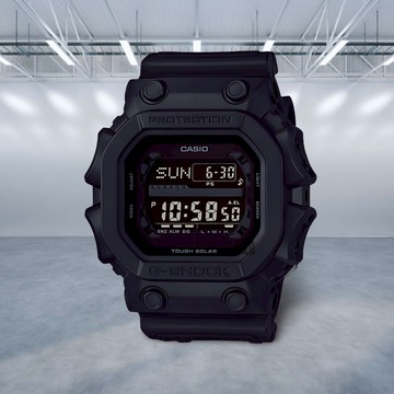 CASIO 卡西歐 G-SHOCK 超級耐衝擊電子錶 送禮推薦-黑/55.5mm GX-56BB-1