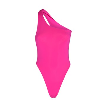 Louisa Ballou - Pink Swimsuit