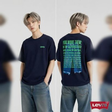 Levi s 男款 短T 經典短袖 胸前小logo 後背設計款T 熱賣單品