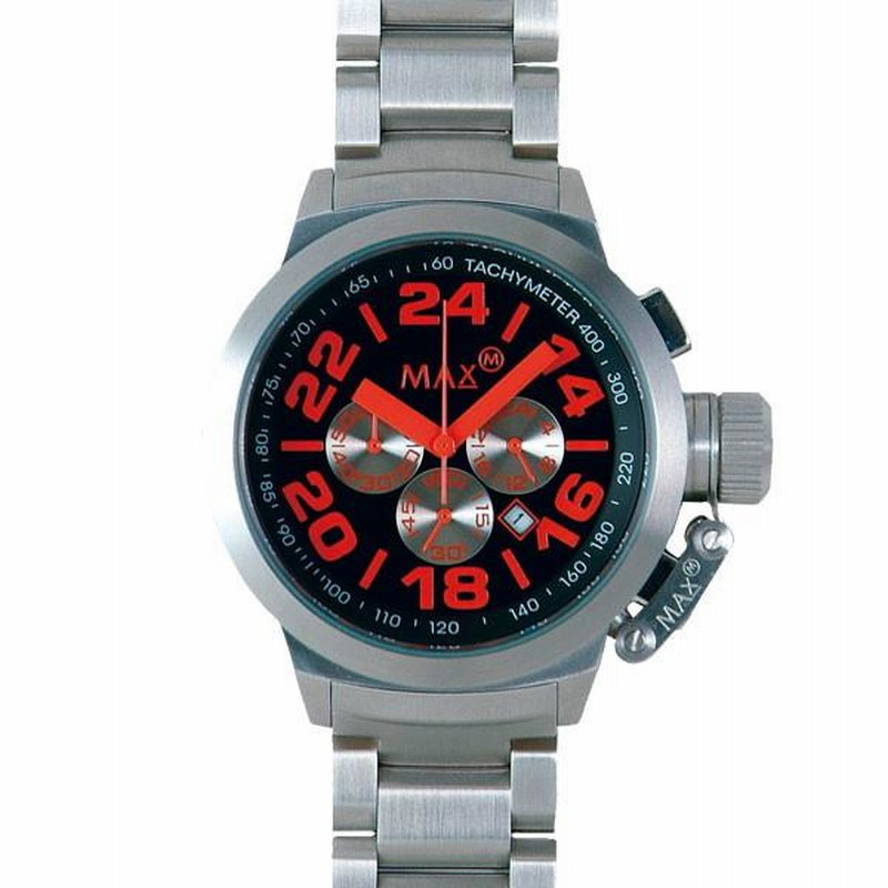 MAX XL WATCHES : 5-MAX456 47mm Face メタルバンド腕時計 | LINE 