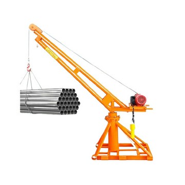 小型吊車吊猴土木吊磚機小型吊車起重機室外吊機裝修吊車升降起重機