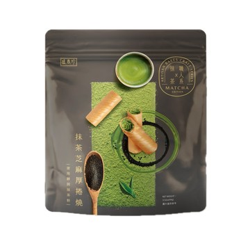 盛香珍職人系靜岡抹茶芝麻厚捲燒94g