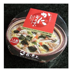 本格味をクイック調理『煮込みカニ雑炊（鍋入り）１人前』