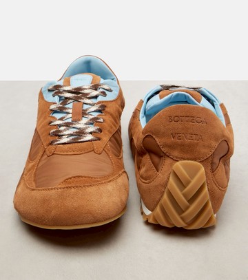 Bottega Veneta Orbit Flash suede sneakers