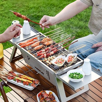 瞬變烤肉架（加贈304不鏽鋼烤網）－2套組