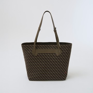 Projext & Co. Re:Maison TT 經典針織托特包 深褐老花