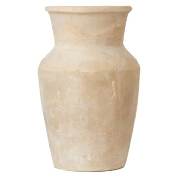 沐慕家居 復古陶瓷花瓶 雙耳20*23  17 x 25cm  無耳