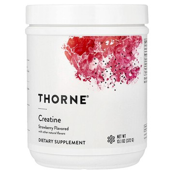 Thorne, 肌酸，草莓味，13.1 盎司（372 克）