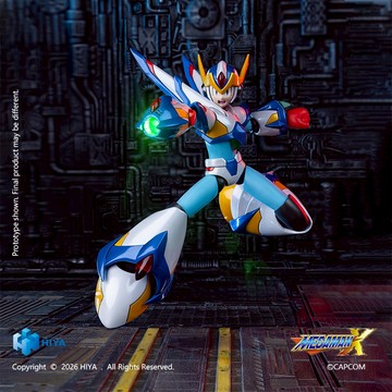 Beau特佛toys 27.Q1預購 HIYA 海雅 洛克人X 艾克斯 獵鷹裝甲 約15CM 可動完成品 0422